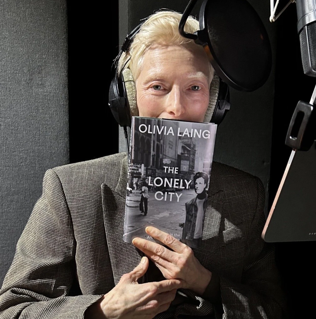 Tilda Swinton narrating the Audiobook of The Lonely City by Olivia Laing at Offbeat 2026 for Canongate Books