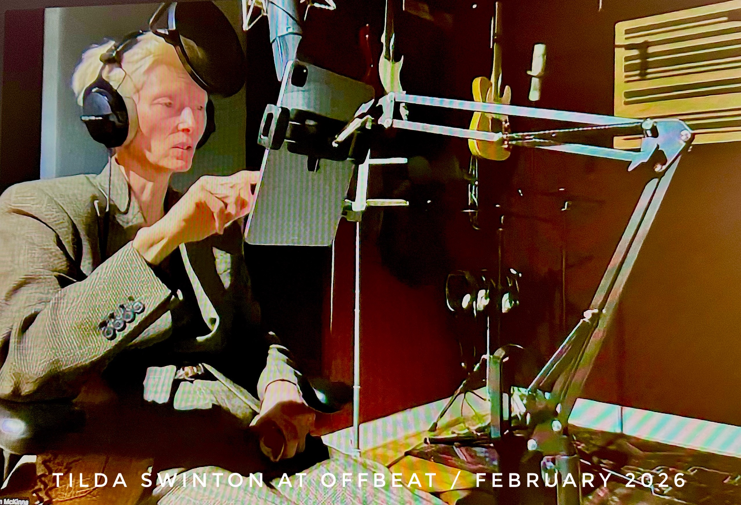 tilda swinton narrating the lonely city by olivia laing at offbeat 2026