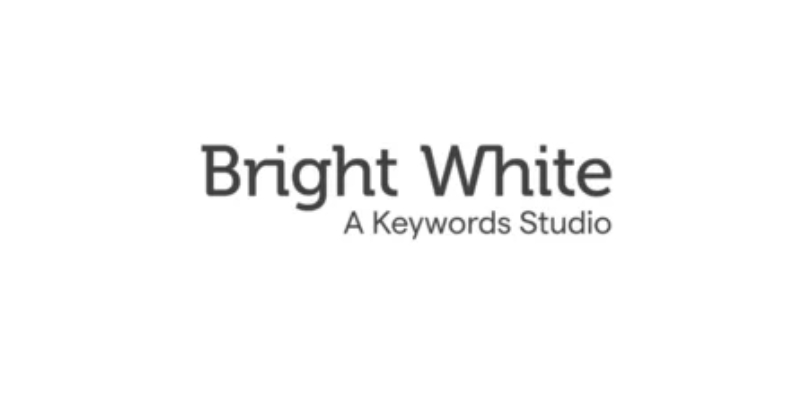 bright white log-an offbeat partner