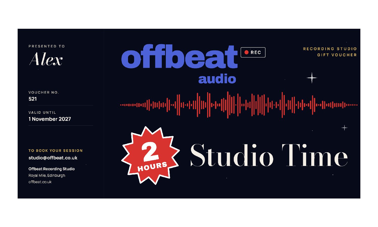 recording studio experiences offbeat audio 6